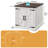 Jaimar 24"W Farmhouse Square End Table with Charging Station&Adjustable Storage Shelf-1440454476-1440454472