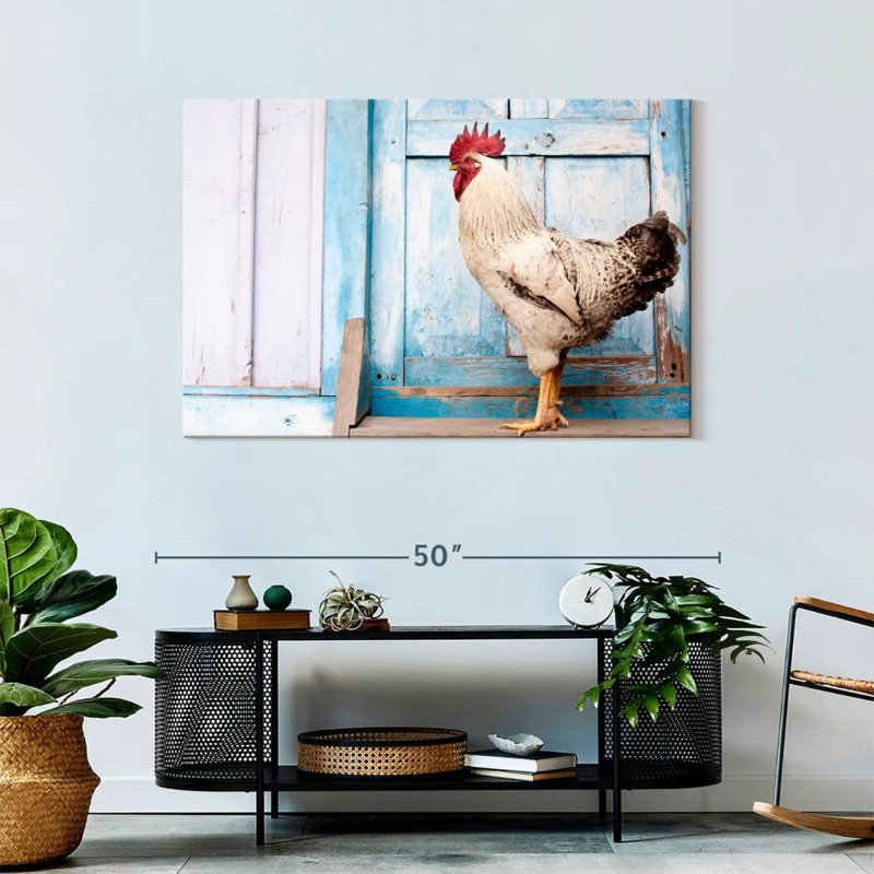 Crowle Domesticated Rooster, 30" H x 45" W