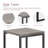 Nodaway Outdoor Patio PE Wicker 2 - Person Seating Group Swivel Chair with Cushions-756295994