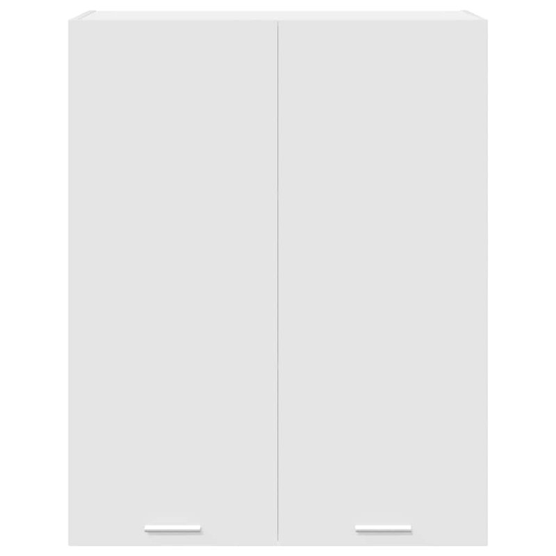 Vidaxl Hanging Cabinet Riga White 60 X 31 X 100 Cm Engineered Wood, White, 100cm H x 80cm W x 31cm D