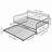 Daybed Frame Metal Day Bed With Trundle And Metal Slats