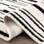 Tapis noir en polypropylène tissé à la machine Jdan-1951811664