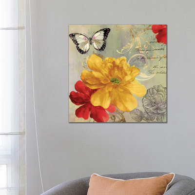 Cottage Yellow by Asia Jensen - Wrapped Canvas Painting