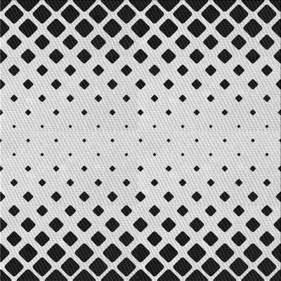 Tapis zone grise à motifs