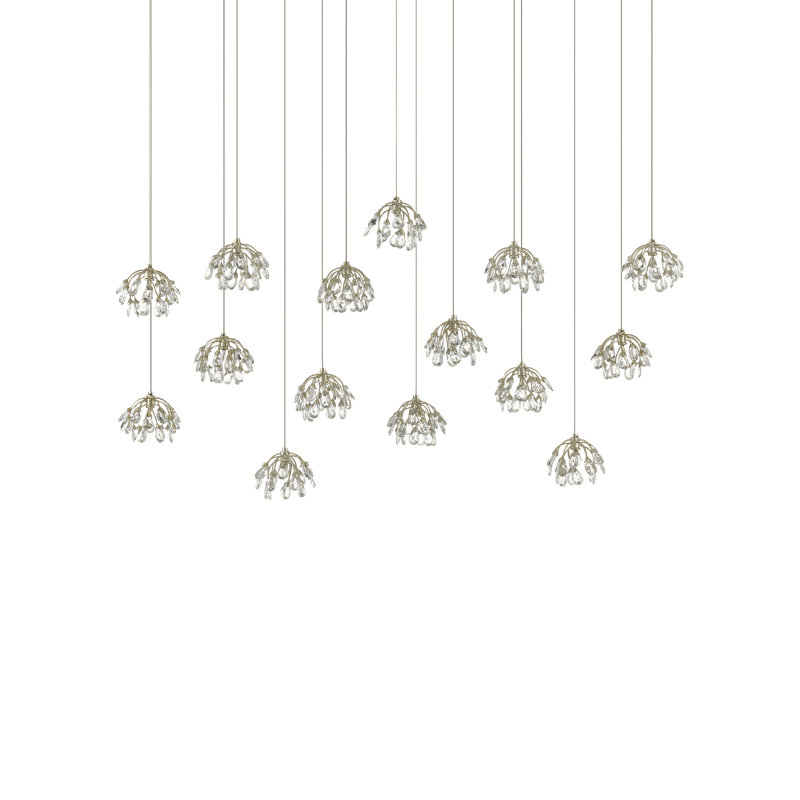 Crystal Bud 15 - Light Pendant