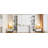 Full Size Murphy Bed with Desk and Bookshelf