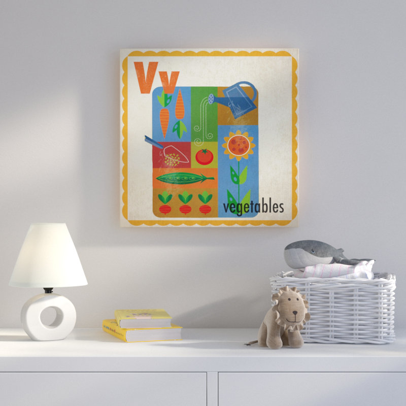 «Légumes», reproduction sur toile tendue, H 48 po x l 48 po x P 1,5 po
