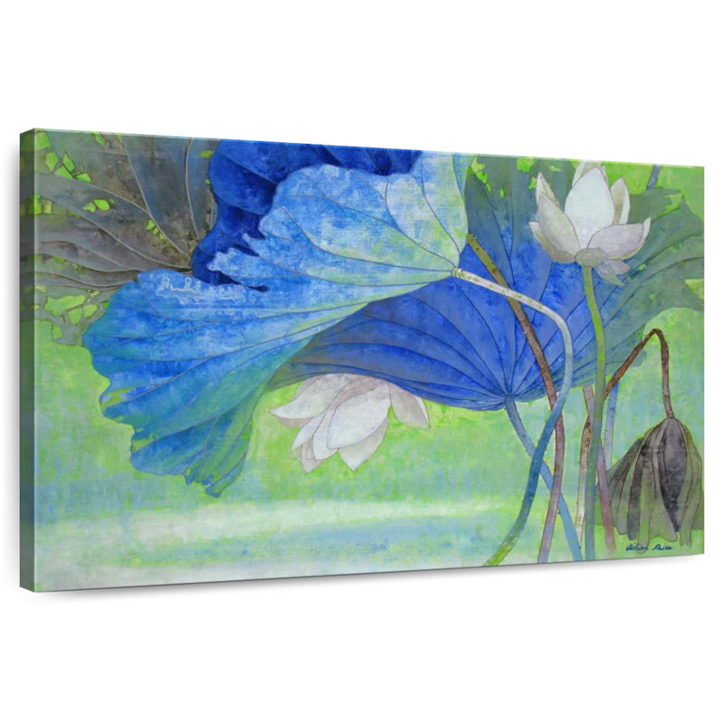 Harnek Azure Early Spring, 32" H x 48" W