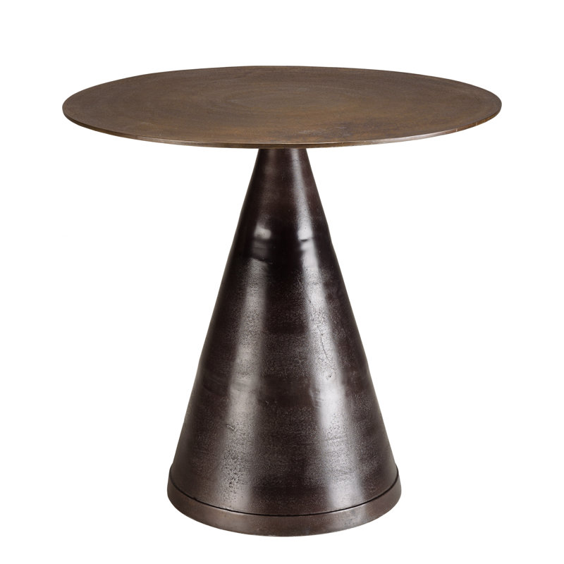 Annakate Round Metal Top Dining Table