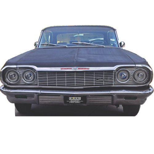SC2493 - Stand-up noir 64 Chevy Impala Lowrider