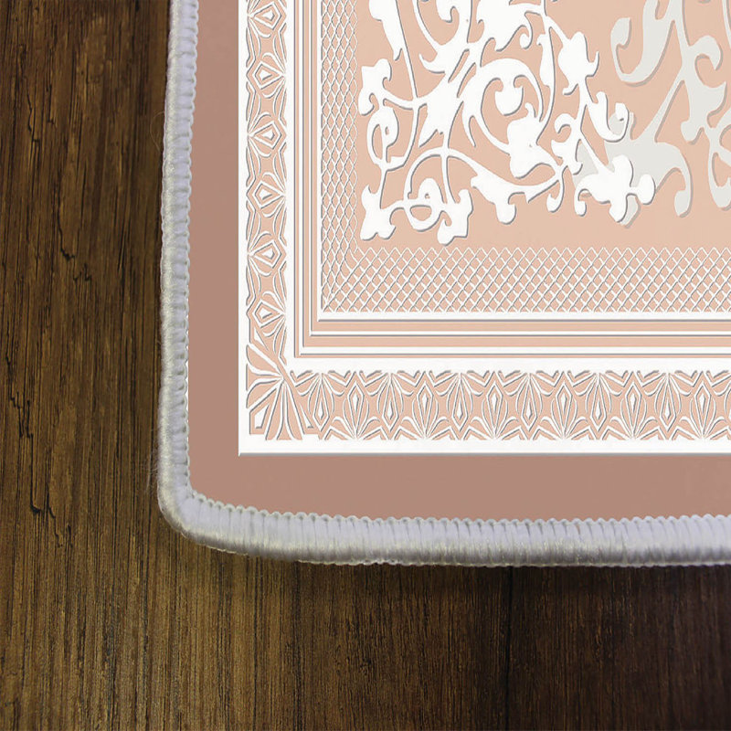 Elegant Hall Carpet, 31.5 x 78.7 inches | 100% Polyester, 0.4 inch Pile Height | Antibacterial, Non-Slip PVC Felt Dot Underside | Machine Washable, Durable Woven Design | Perfect for Entryways & Living Spaces