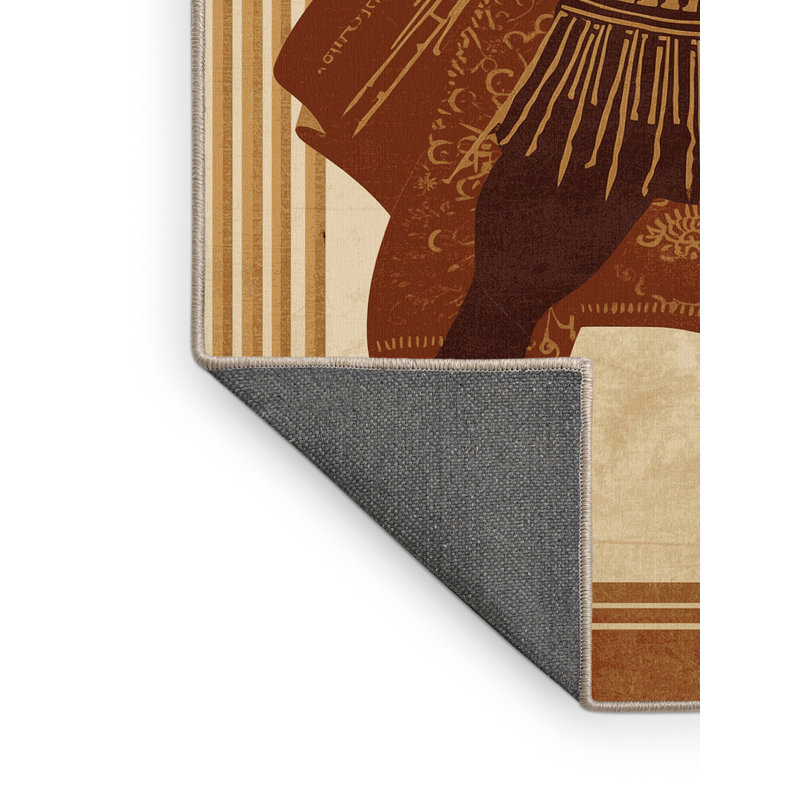 Tapis doux et moelleux Elina Spartan Warrior, 6 X 9