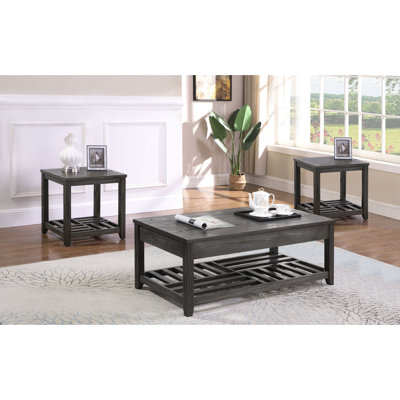 Ensemble de 3 tables basses et tables de bout Cliffview
