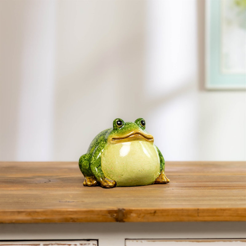 Terra Cotta Garden Frog (Set of 4)
