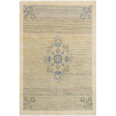 Dorrene Wool Oriental Indoor Rug
