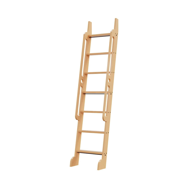 7 - Step Wood Lightweight Library Ladder
