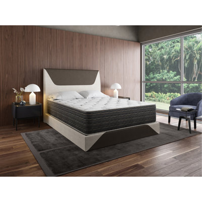 Two Sided King Size Mattress 13.5", With Memory Foam And Extra Supportive Springs For A Deep Sleep 13.5" Thick Mattress, Sagging Stable Spring Support Long-term Use