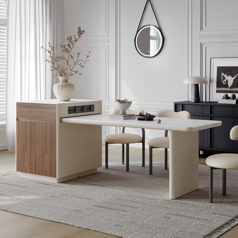 Modern and Simple Cream-style Dining Table