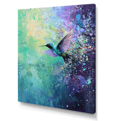 Hummingbirds Wings - Hummingbird Wall Art Living Room