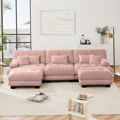 Luxurious Oversized Sectional Sofa for Living Room, Ensuring Ultimate Comfort