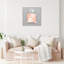 «Paris Glitter Spring, Paris Glitter Perfume», impression sur toile gris moderne pour le bain-71090727-71090736