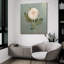  «Cottage Chrysanthemum» par Danhui Nai, art mural en verre acrylique, 36 po x 36 po