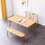 Banc de salle à manger et de salon en chêne - demi-rond, siège spacieux de conception semi-ronde, confortable