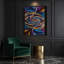 Art numérique sur toile, "Abstraction numérique 96"-1290522663
