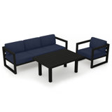 Avion Outdoor 3 - Piece Conversation Set
