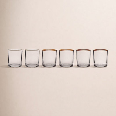 Ensemble de 6 verres à vin 24 pièces Sunbake