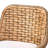 Kyle Modern Bohemian Woven Rattan Counter Stool with Cushion