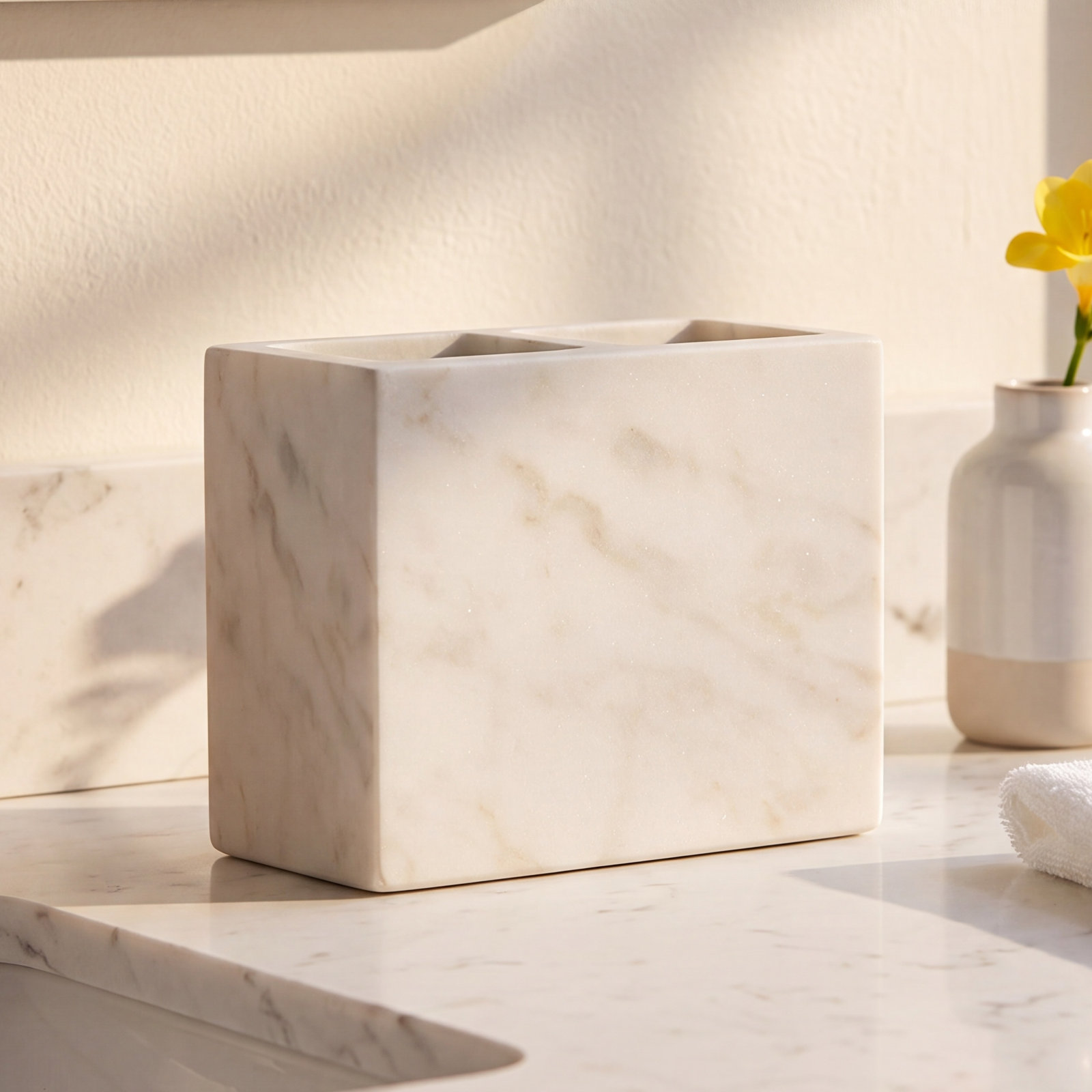 Nyla Marble Toothbrush Holder