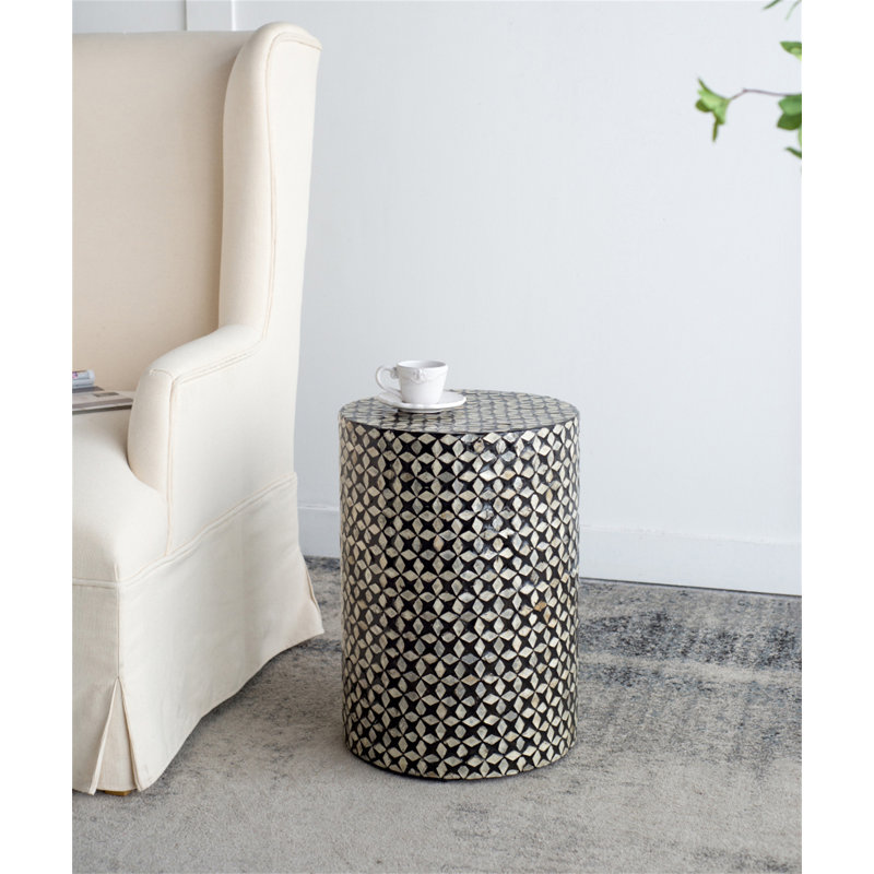 Tabouret d'appoint Capiz D14x20
