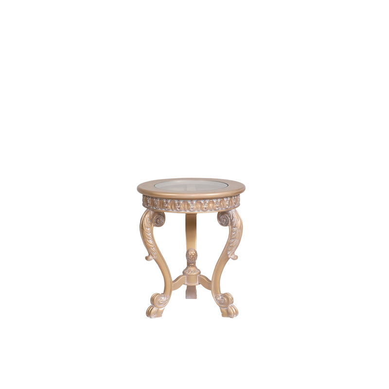 Valentina Glass End Table