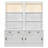 83.4"Tall Bookshelf Suite with LED Lighting