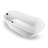 65" x 30" Freestanding Soaking Acrylic Bathtub-75227136