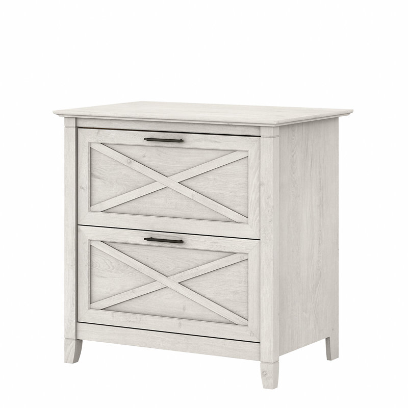 Kaionna 30'' Wide 2 -Drawer File Cabinet, Linen White