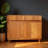 Pure solid wood furniture storage shoe cabinet