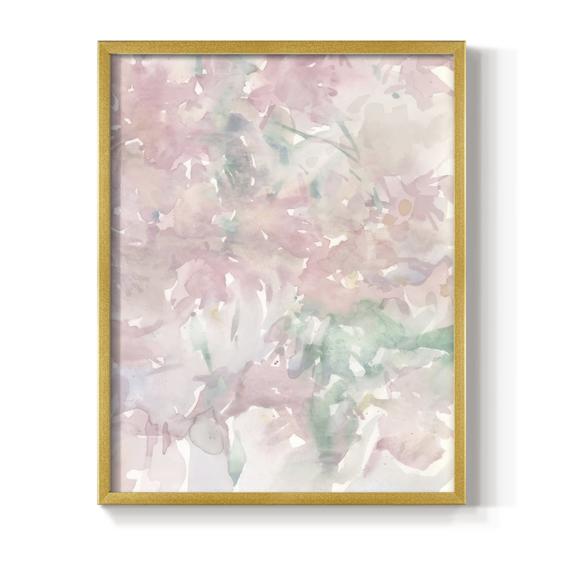 Shadow From the Hanging Basket I Framed Print - Solid Wood
