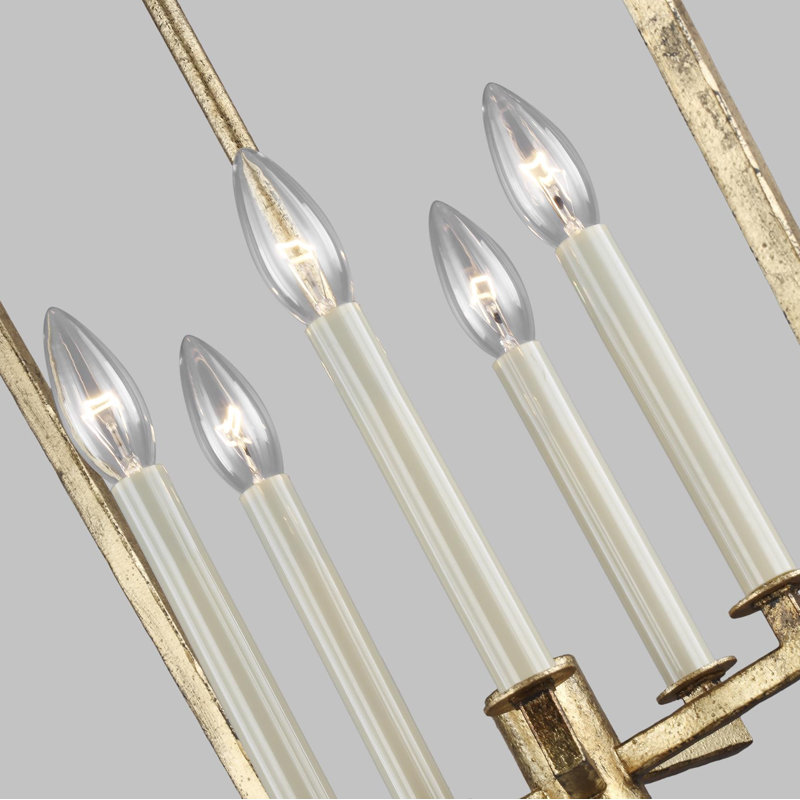 Olive 5-Light Chandelier, Antique Gild