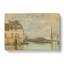 Flood At Port-Marly by Alfred Sisley - Wrapped Canvas Painting-61877112