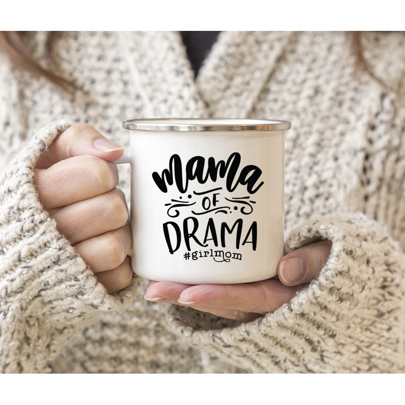Stainless Steel Camping Mug, Drama
