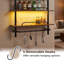 97cm H x 81cm W Metal Floating Bookcase