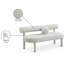 Banc de chambre rembourré Sweetgrove-80798294