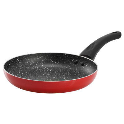 Oster Nonstick Aluminum 8 Inch Frying Pan in Red
