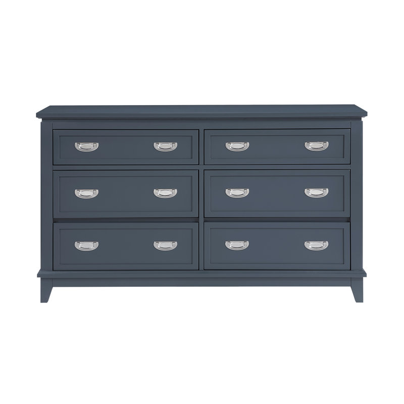 Commode au design rétro élégant, Navy Blue