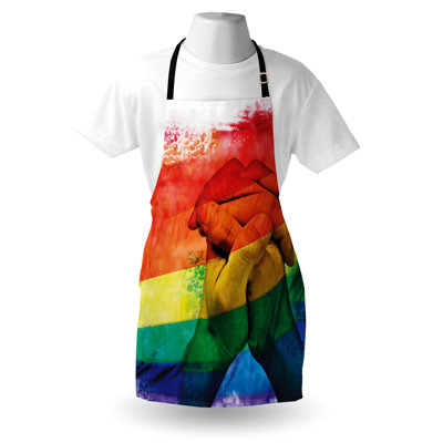 No Pattern Bib Apron