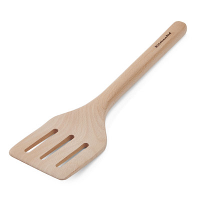 KitchenAid® Beechwood Slotted Turner