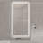 48×24 Inch Anti-Fog LED Bathroom Mirror With Modern Straight-Edged Design, 3 Color Dimmable Lighting, Horizontal/Vertical Wall Mount