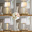 Lampe de table USB en métal Marietha